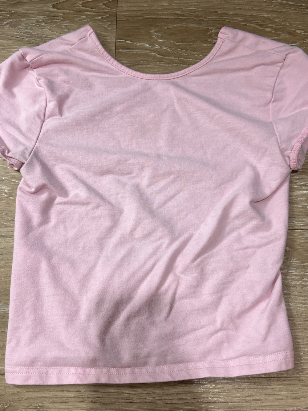Girls' Pink Short-Sleeve Tee - Soft Everyday Top